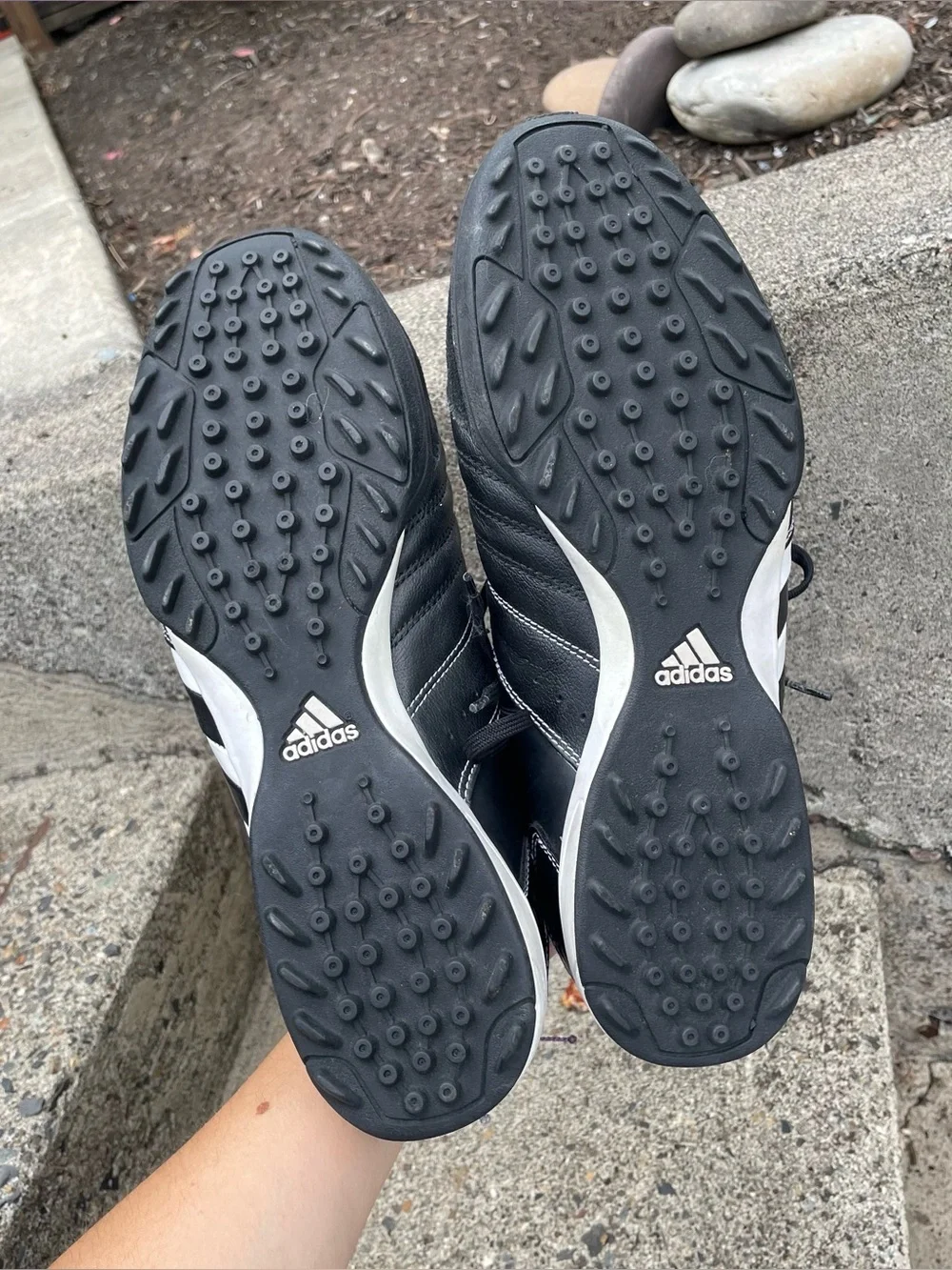 Adidas adiCore II TRX TF Turf 2009 leather indoor soccer shoes men’s US 10.5